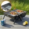 GRILL WĘGLOWY PRZENOŚNY SKŁADANY KINGHOFF KH-2032